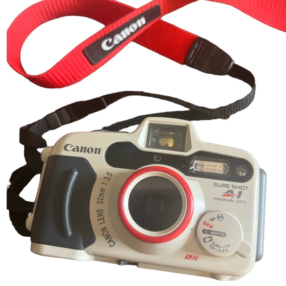 Canon Sure Shot A1 underwater 35mm camera w/ 32mm F3.5 lens, EX, WORKS